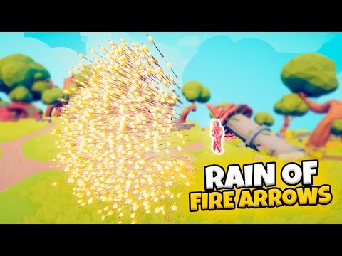 RAIN OF FIRE ARROWS. SUPER SKELETON ARCHER VS EVERY FACTION (CUSTOM)