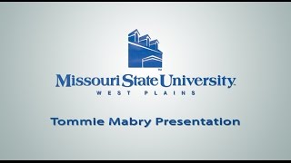 preview picture of video 'Tommie Mabry Presentation'