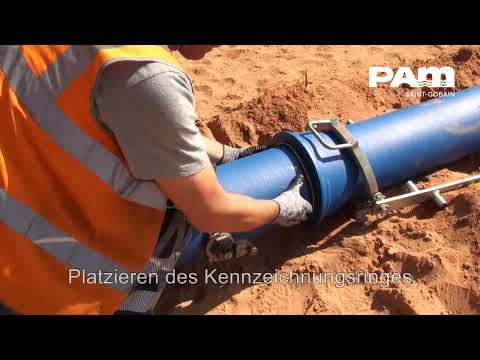 Asennus DN 300 ja pienemmät putket, Tyton Sit Plus -lukitus}