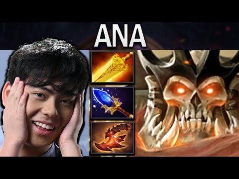 TI13 - Wraith King Dota 2 Gameplay Ana with Aghanims - Berlin Major