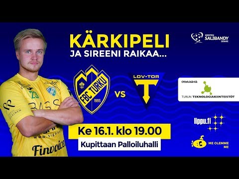 BC NetTV:  16.1.2019 kello 19:00 FBC Turku - Loviisan TOR, miesten divari