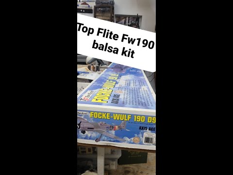 Top Flite FW 190 D9 topa0150 inventory video file