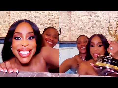 Niecy Nash celebrates her Emmy win with wife Jessica Betts