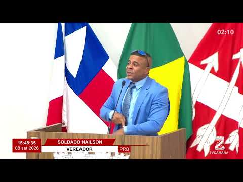 Grande Expediente Vereador Sd Nailson | 08-09-2026
