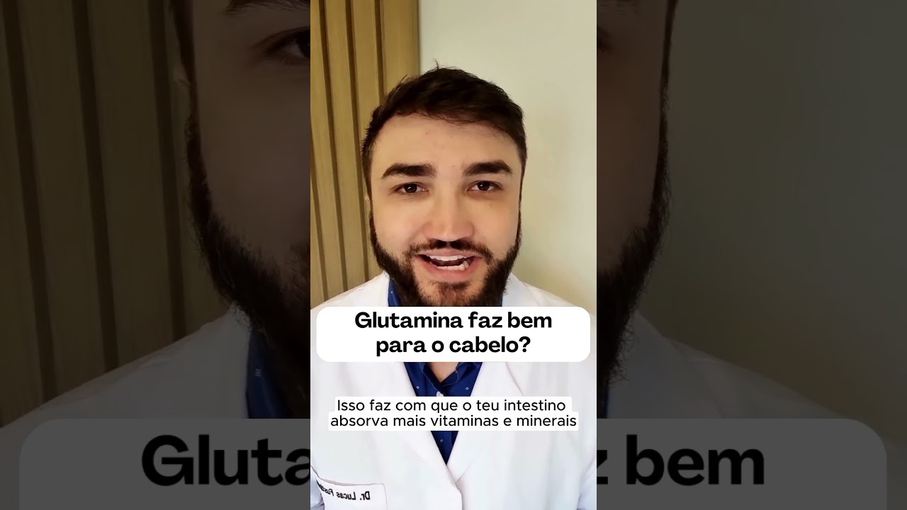 Glutamina faz bem pro cabelo?