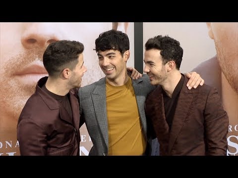 Nick Jonas, Joe Jonas, Kevin Jonas "Jonas Brothers' Chasing Happiness" World Premiere