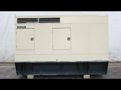 Kohler 135ROZJ 135 kW diesel generator, John Deere 6081TF001 engine, 533 Hrs, Yr 2001 - CSDG # 4545