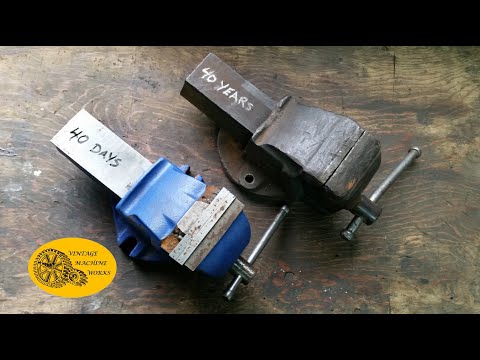 Old Record vise vs. new [Restoration]