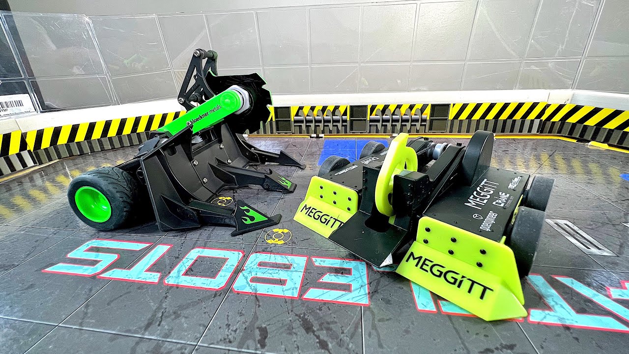 BATTLEBOTS Rivals Platinum by HexBug ! Sawblaze & Whiplash : Unboxing and Let's Play!