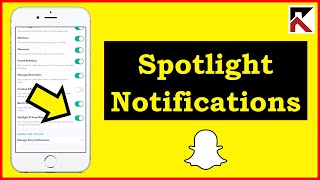 How To Turn Off Spotlight Notifications On Snapchat