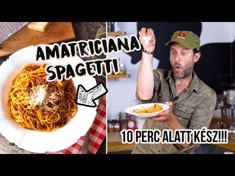 , title : 'Amatriciana spagetti - Őrülten finom!'