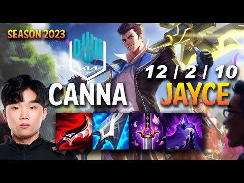 DK Canna JAYCE vs QUINN Top - KR Ranked