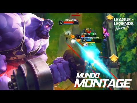 Wild Rift Dr MUNDO Montage - Best Dr MUNDO Plays | LoL Wild Rift Montage
