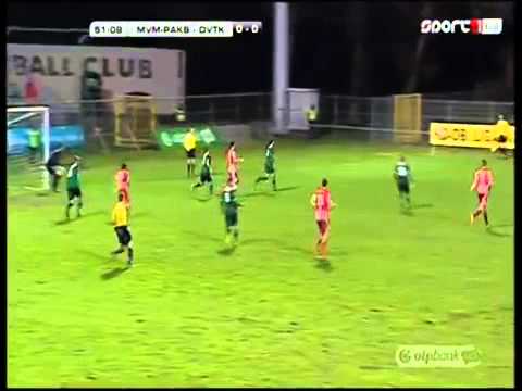 Stadionbú ki  Drazsen Okuka masszív lövése a Paks Diósgyőr meccsen