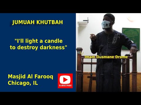 JUMUAH KHUTBAH | BY IMAM OUSMANE DRAME | (MAF) | DESTROY DARKNESS  (2020 06 26)