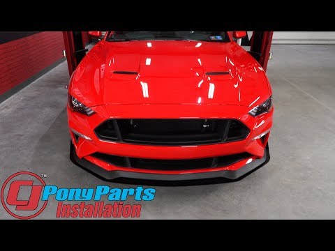 2018-2023 Mustang Install: Rally Innovations Rally 1 Front Splitter