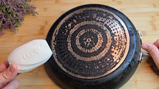 Do this and your old frying pan will look brand new! Amazing results 😱