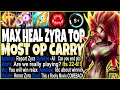 Most UNBELIEVABLE COMEBACK CARRY you EVER SAW (From 26-7) with our New Max Heal ZYRA TOP s12 Build!!
