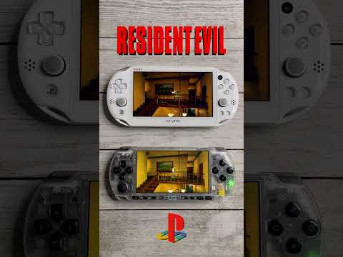 PS Vita vs PSP - Resident Evil Director&rsquo;s Cut