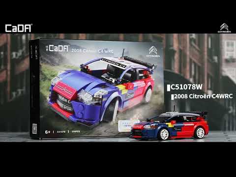 Миниатюра изображения товара Конструктор управляемый CaDa Citroen C4WRC / C51078W