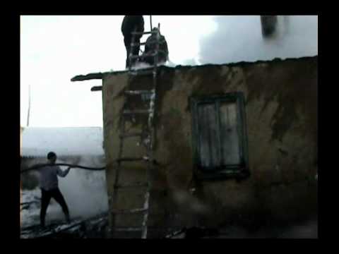 Incendiu în comuna Râşca - 10 februarie 2012