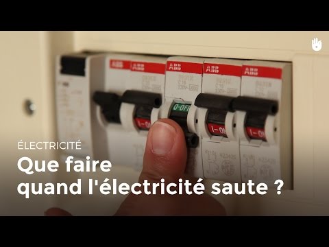 Que faire quand l'électricité saute | Bricolage