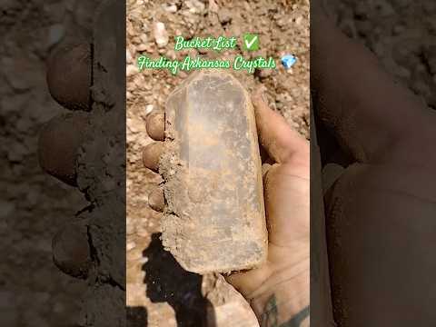 Finding Crystals in Arkansas! #bucketlist #arkansas #crystals #roadtrip #fun #adventure #travel