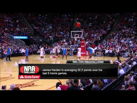 Thabo Sefolosha vs Houston Rockets 2014.01.16