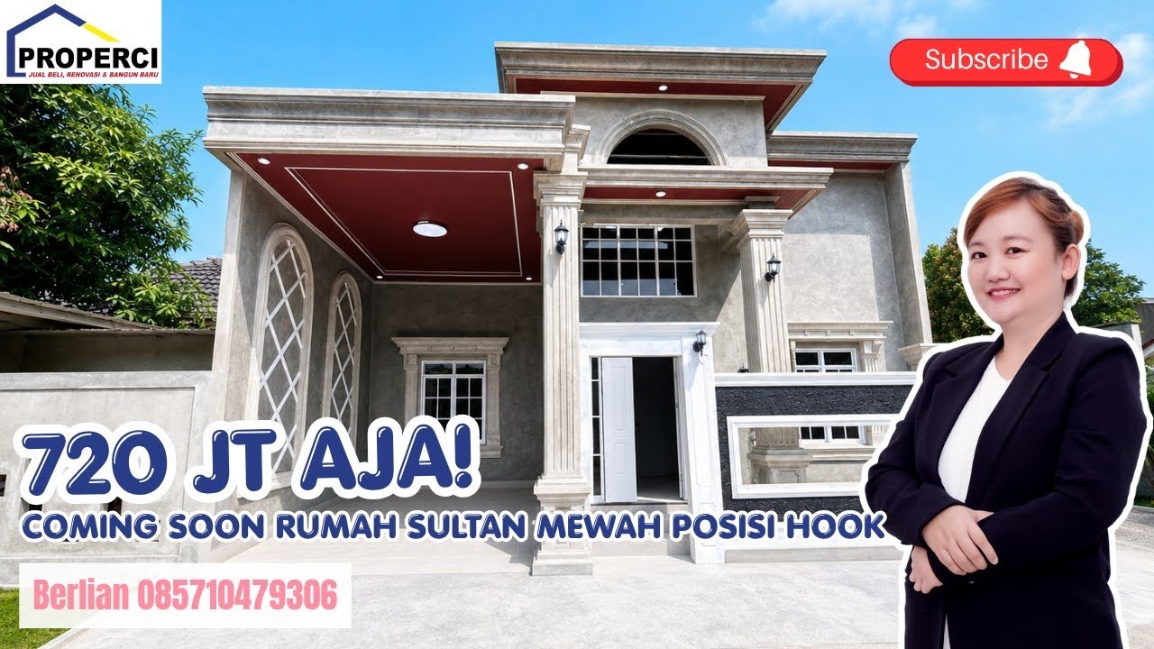 Sultan's Super Luxurious Majestic House in Finishing Process at Citra Indah City, Cileungsi, Jonggol, Bogor