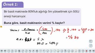 Eğitim Vadisi AYT Fizik 8.Föy Basit Makineler 1 Konu Anlatım Videoları