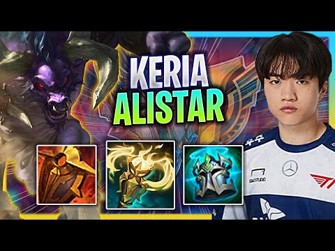 LEARN HOW TO PLAY ALISTAR SUPPORT LIKE A PRO! | T1 Keria Plays Alistar Support vs Lulu!  Season 2023