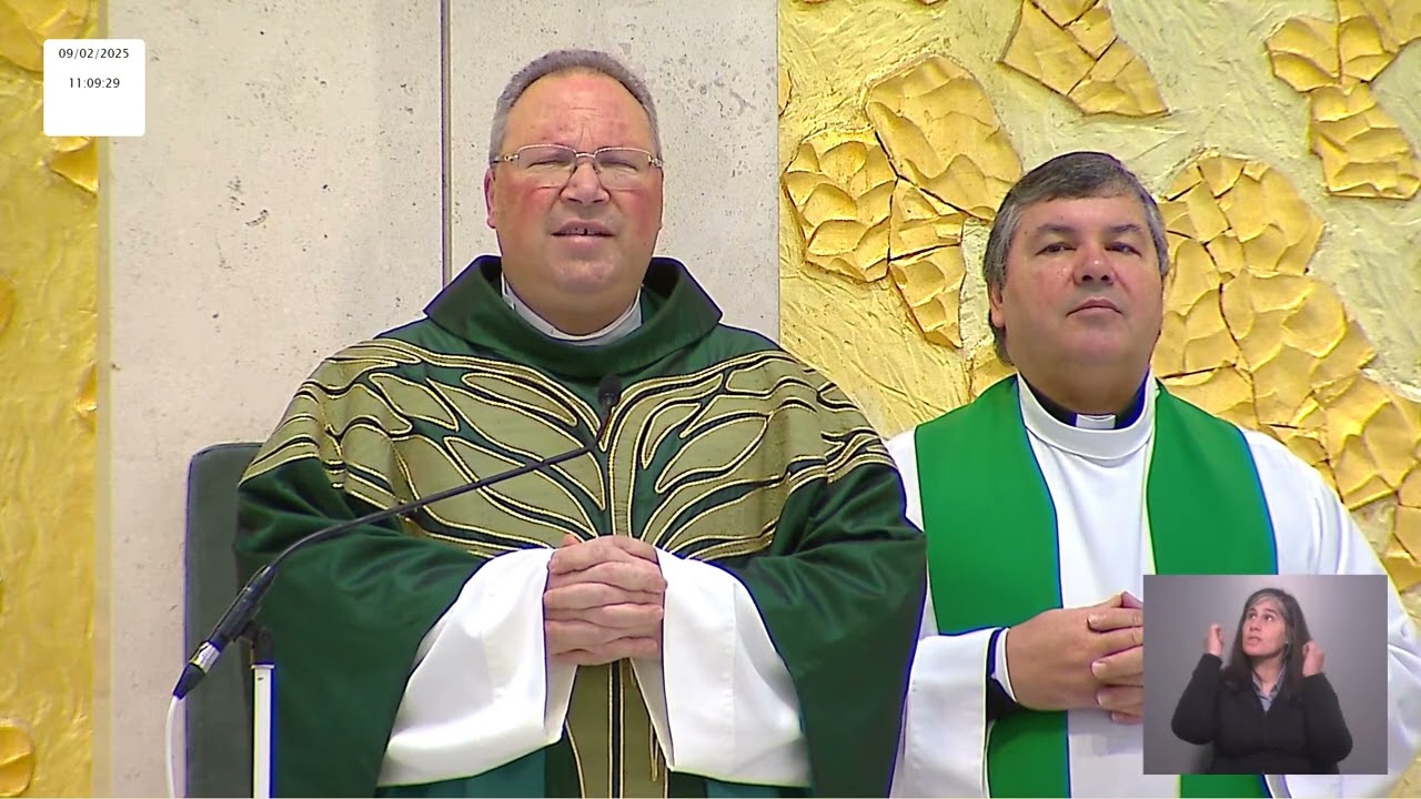 Missa desde a Basílica da Santíssima Trindade do Santuário de Fátima 09.02.2025