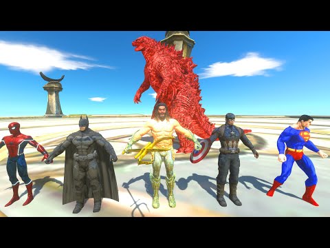 Godzilla VS The Avengers - Animal Revolt Battle Simulator