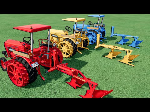 Work with Colors - STUCK IN MUD PLOW WORK - Farming Simulator 22