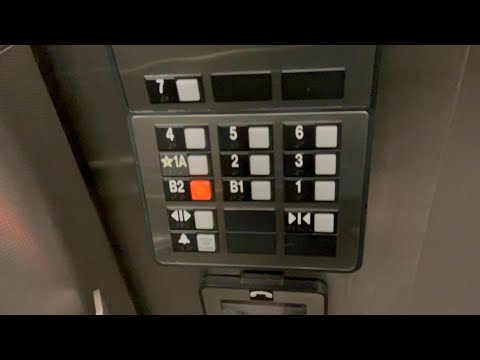 BUSTED | OTIS Elevonic 401 Traction Service Elevator @ Cancer Centre (UofM) - Ann Arbor, MI