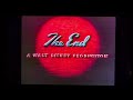 Closing To Canine Commando 1986 VHS