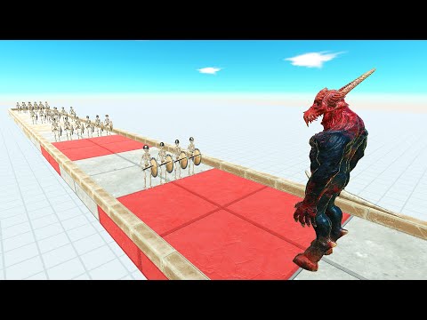 SKELETON WARRIORS ROAD | ANIMAL REVOLT BATTLE SIMULATOR