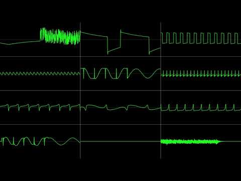 [C64+FM Expander] Ate Bit - FMX Music Demo (Oscilloscope View)