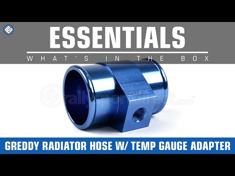 GReddy 38mm Radiator Hose Temperature Gauge Adapter - What's in the Box?