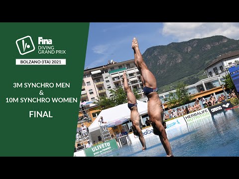 Плавание Re-LIVE | Men 3M Synchro & Women 10M Synchro — Final | DGP 2021 — Bolzano