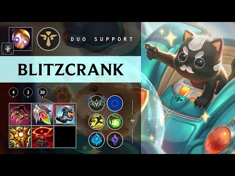 Blitzcrank Support vs Sylas - EUW Challenger Patch 25.23