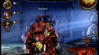preview picture of video 'Dragon Age Origins gameplay - First Big Boss + Fatality.mpg'