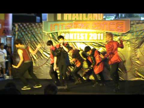 110611 Exso[6] cover B2ST/Beast  @ The Mall Thailand inter cover dance contest 2011 audition round