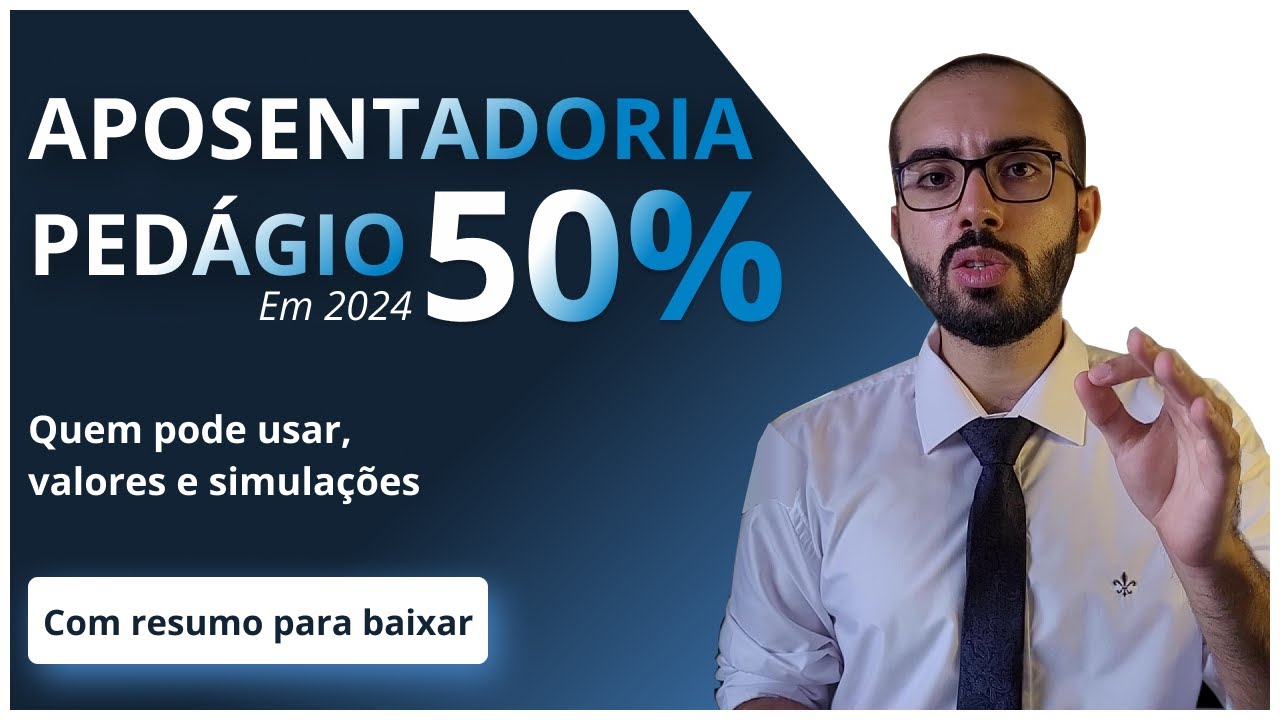 Como se aposentar pela aposentadoria com pedágio de 50% em 2024? Quem pode usar, valor e simulações