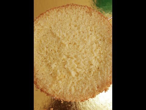 Pastel de Vainilla -Receta