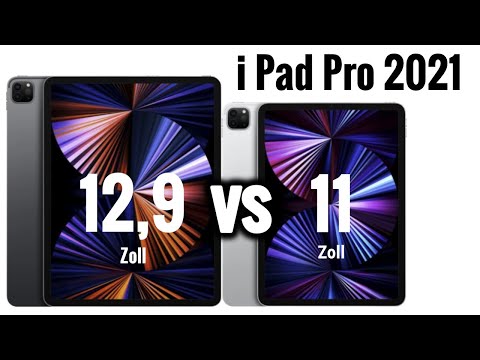 iPad Pro 2021 deutsch 12.9 vs 11 Zoll mit Apple M1 ! Der Vergleich ! Welches soll ich kaufen ?