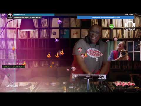 House legend Carl Cox playing "Temper Tantrum" by future House legend SAYTEK (live) TRAX RECORDS