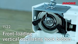 Model 1522 Front-loading vertical oscillating hook bobbin