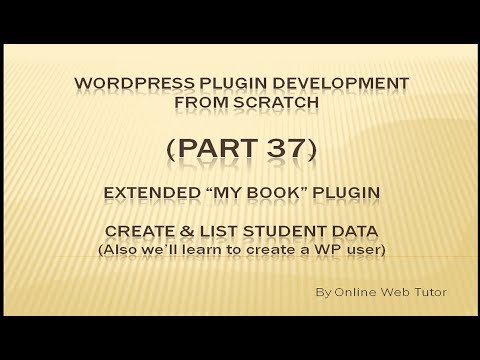 Wordpress Plugin Development tutorial from scratch Part 4 Wordpress Submenus of Plugin Menu