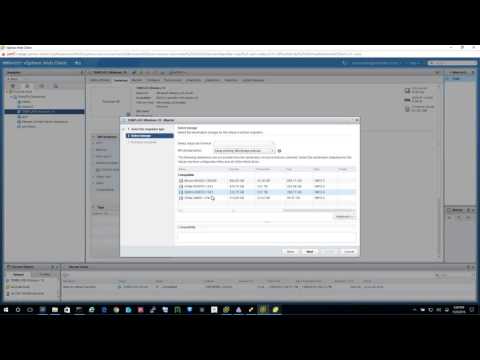 VMware vSphere 6.5 tour on Xeon D, deploying a Win10 VM from Samsung SM951 to 950 PRO in 15 seconds